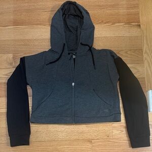 Gymshark Charcoal Zip-Up Hoodie